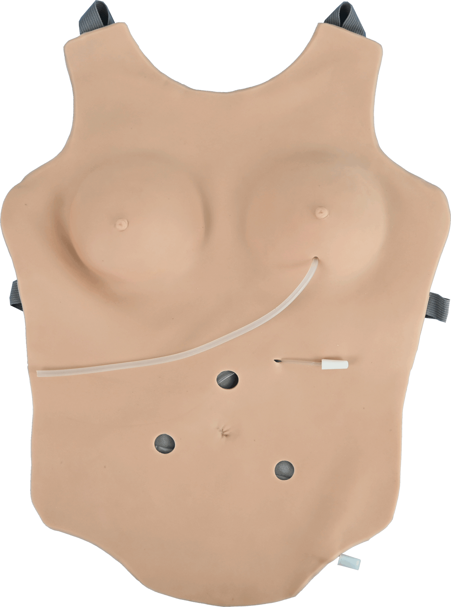 Wearable Female Catheter Drainage and Stoma Care Model