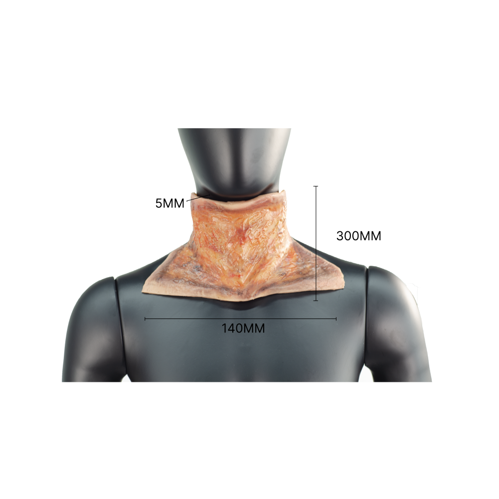 Wrap-On & Sleeves Burns Victim Kit Halloween Zombie Scars Fake Scar Bloody Costume Makeup Halloween Decoration Terror Wound Scary Blood Simulated Combat Injuries FX Mass Casualty Trauma