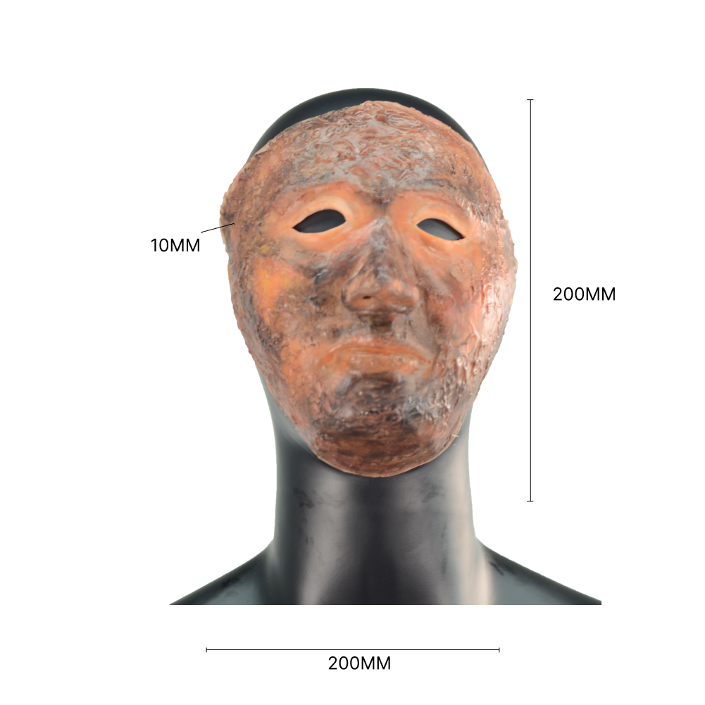 Wrap-On & Sleeves Burns Victim Kit Halloween Zombie Scars Fake Scar Bloody Costume Makeup Halloween Decoration Terror Wound Scary Blood Simulated Combat Injuries FX Mass Casualty Trauma