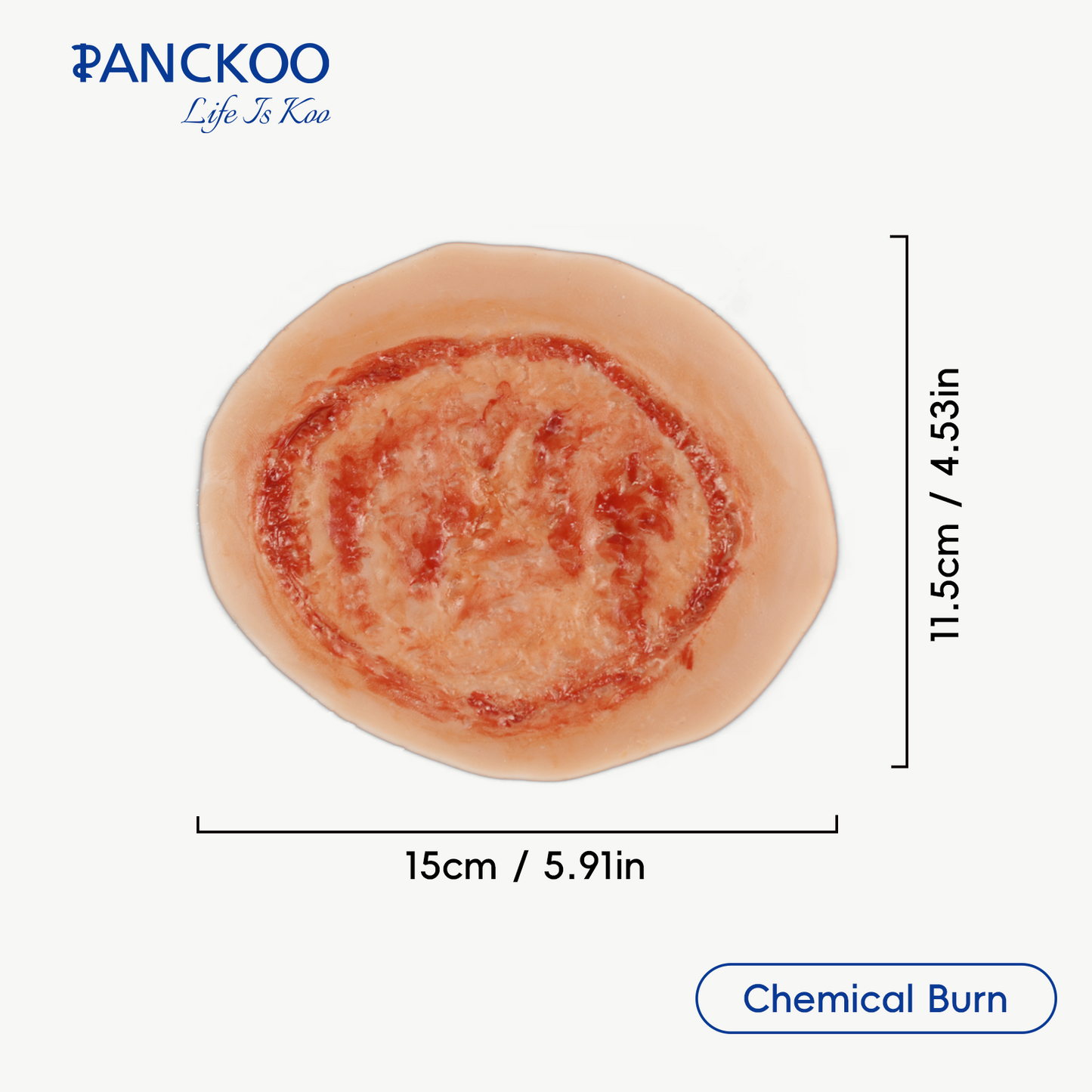 Burns II Moulage Sheet Halloween Zombie Scars Fake Scar Bloody Costume Makeup Terror Wound Scary Blood Simulated Combat Injuries FX Mass Casualty Trauma