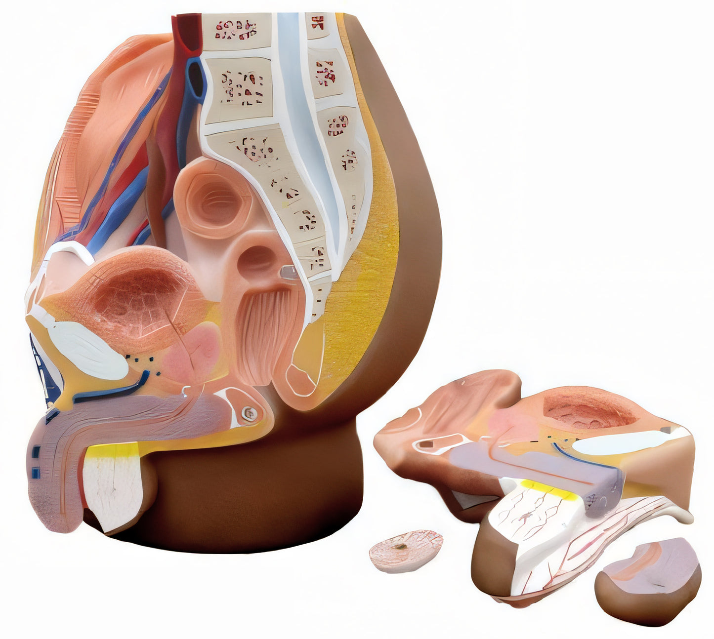 Male Pelvic Examination Model