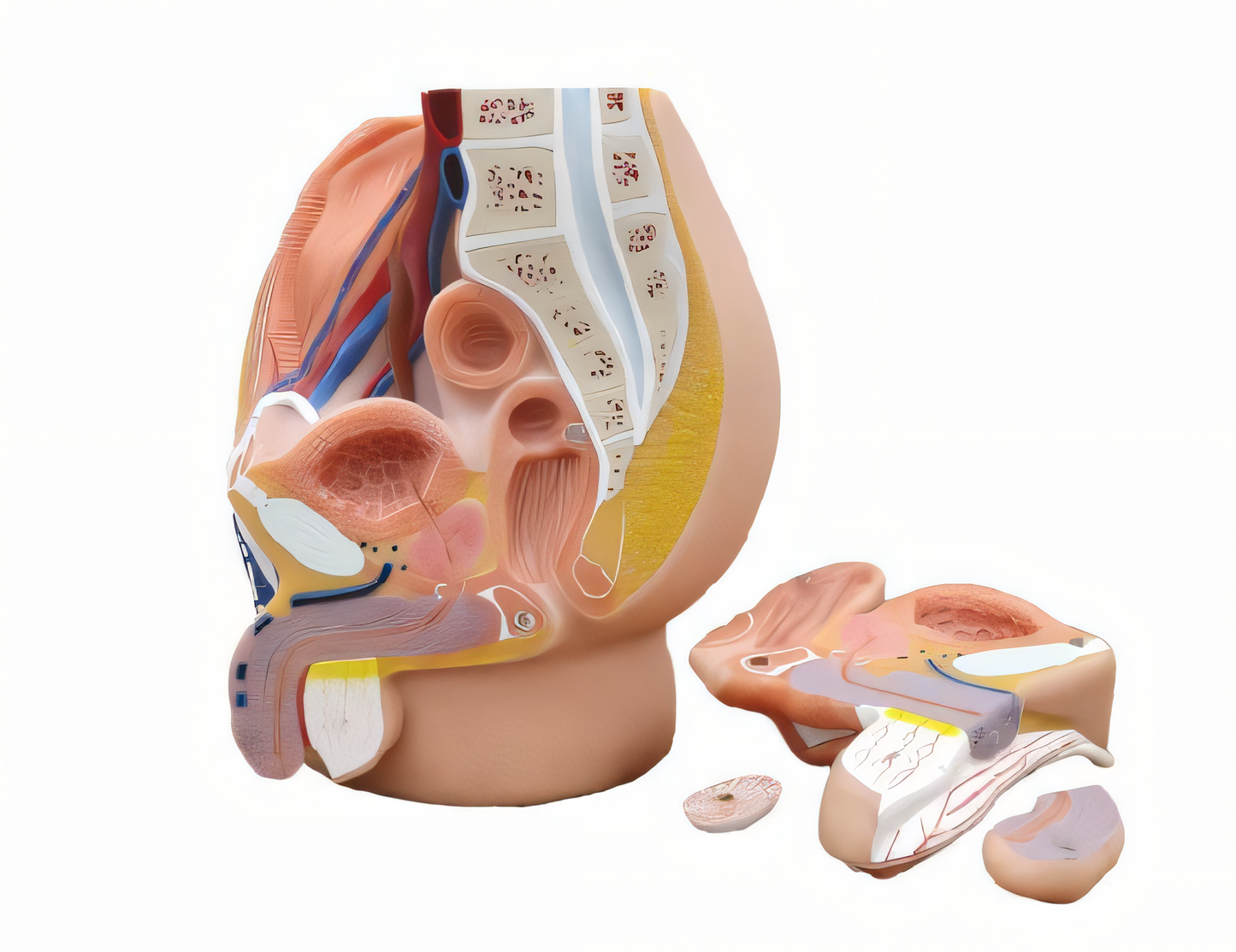 Male Pelvic Examination Model