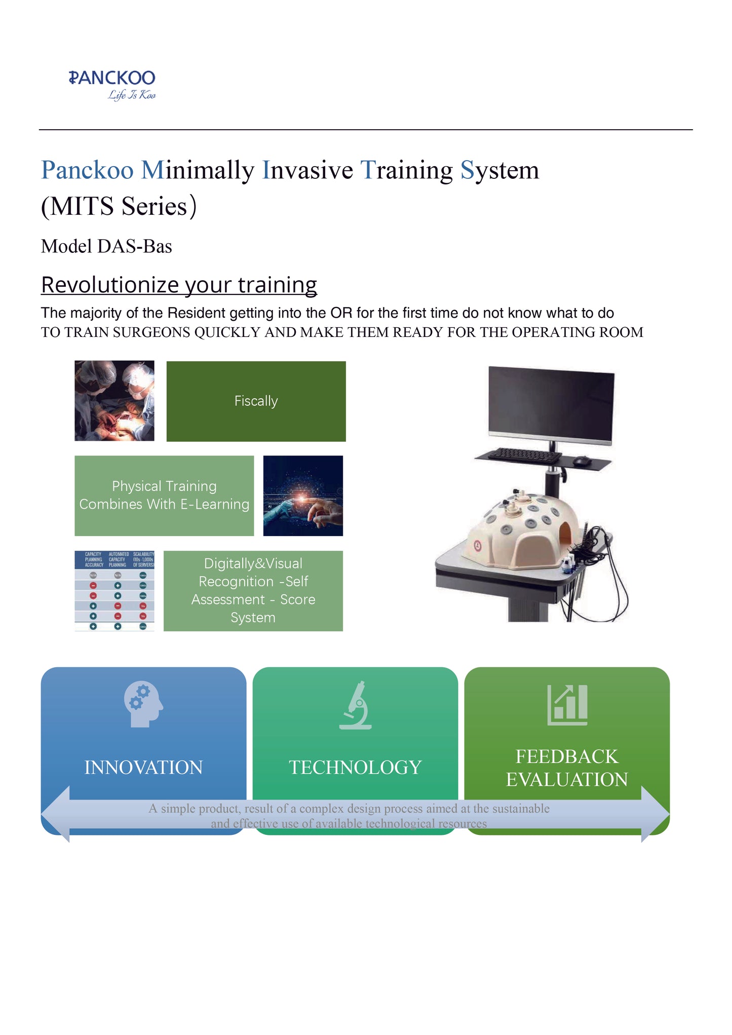 Panckoo Minimally Invasive Training System Model PC-SUE020