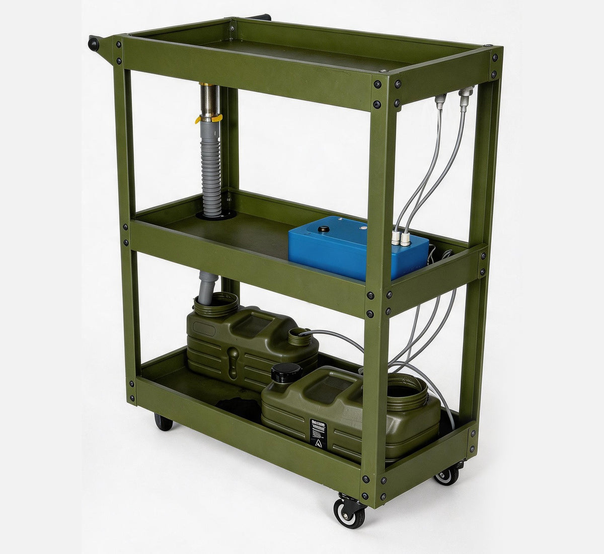 Bleeding control training cart