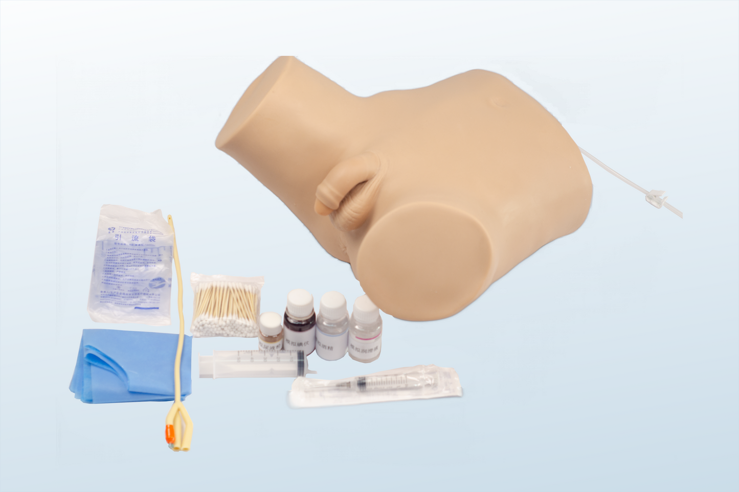 FREE SHIPPING:  Male Catheterization Manikin (MOQ 2 pcs)