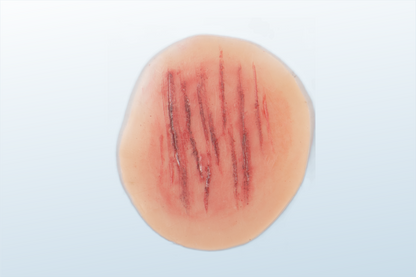 FREE SHIPPING:  Sheet Bumps And Bruises  Moulage Halloween Zombie Scars Fake Scar Bloody Costume Makeup Halloween Decoration Terror Wound Scary Blood Simulated Combat Injuries FX Mass Casualty Trauma