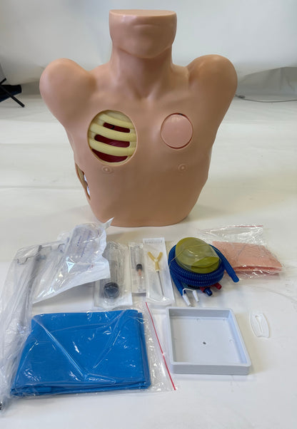 Chest Drain & Needle Decompression Trainer