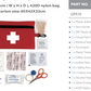 FREE SHIPPING:  Survival Mini First Aid Kit --Model GP410  (MOQ 90 pcs)