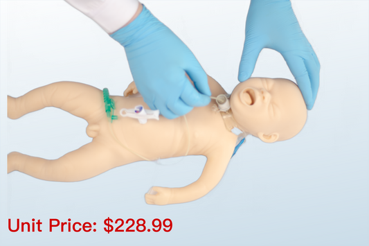 FREE SHIPPING:  Advanced Infant Tracheostomy Care Manikin  (MOQ 1 pc)