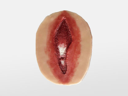 Torn Tendon  Halloween Zombie Scars Fake Scar Bloody Costume Makeup Halloween Decoration Terror Wound Scary Blood Simulated Combat Injuries FX Mass Casualty Trauma