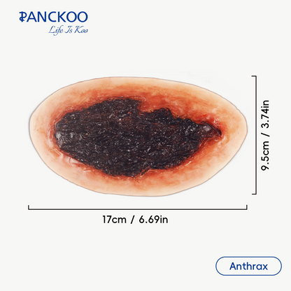 Burns II Moulage Sheet Halloween Zombie Scars Fake Scar Bloody Costume Makeup Terror Wound Scary Blood Simulated Combat Injuries FX Mass Casualty Trauma