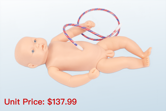 FREE SHIPPING:  Neonate Umbi Care Manikin  (MOQ 1 pc)